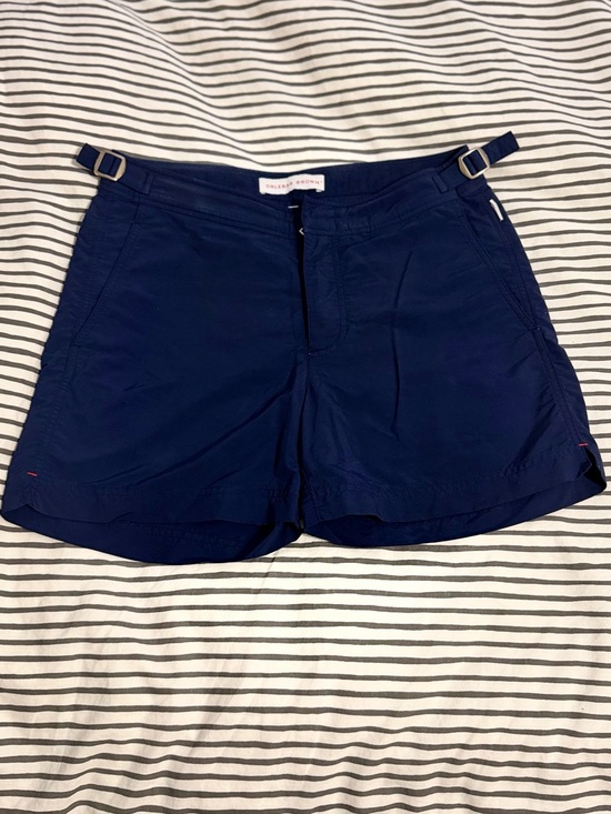 Orlebar Brown Other - Orlebar Brown Deep Navy Adjustable Side-Tab Setter Swim Shorts